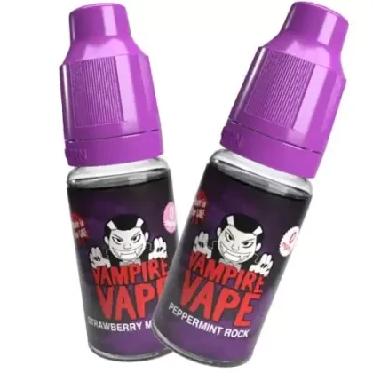 Vampire Vape 10ml 12mg - Flavour#All Day Grape>Applelicious>Arctic Fruit>Attraction>Banana>Banoffee Pie>Bat Juice>Berry Menthol>Black Ice>Black Jack>Blackcurrant>Blood Sukka>Bubblegum>Carame