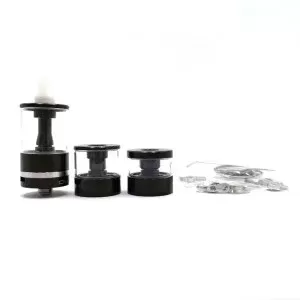 Dvarw MTL FL Facelift Style Black Silver RTA Vape Atomizer 22mm RTA