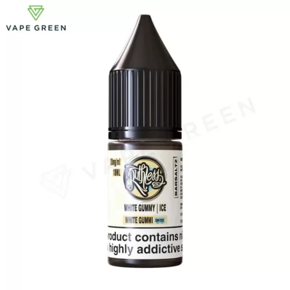 White Gummi On Ice Nic Salt E-Liquid by Ruthless Bar Saltz - Eliquidsupply