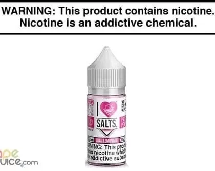 PINK LEMONADE BY I LOVE SALTS 30ML - Vapejuice