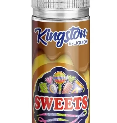 VANILLA FUDGE E LIQUID KINGSTON SWEETS 100ML 70VG