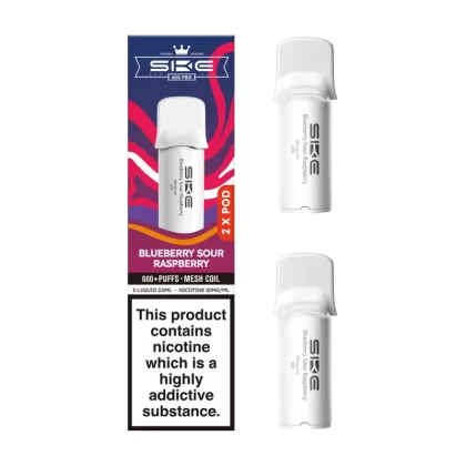 Blueberry Sour Raspberry SKE 600 Pro Pods - 20mg - Vape Product