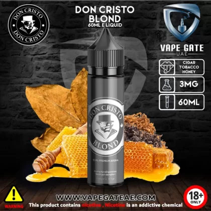 Don Cristo Blond 60ml E juice by PGVG - 60 ml / 3 mg