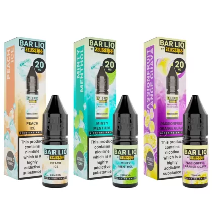 Zeus Juice Bar Liq 10ml Nic Salt 10mg - Lemon Sherbet