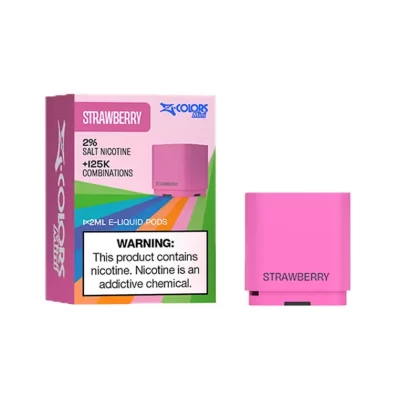 Zlabs Zcolors Mini Strawberry Pod - Nicotine Strength#Strawberry (2CEE1E) (2CEE1E)