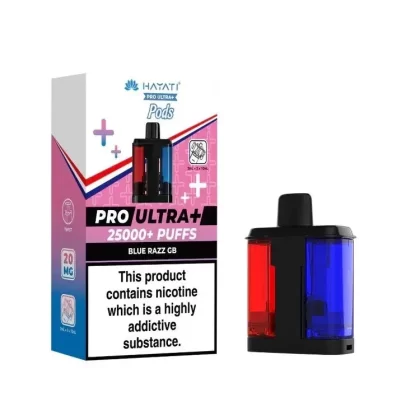 Hayati Pro Ultra Plus 25K Prefilled Pods - Box of 5 - Straw Cranberry Cherry / Cherry Ice