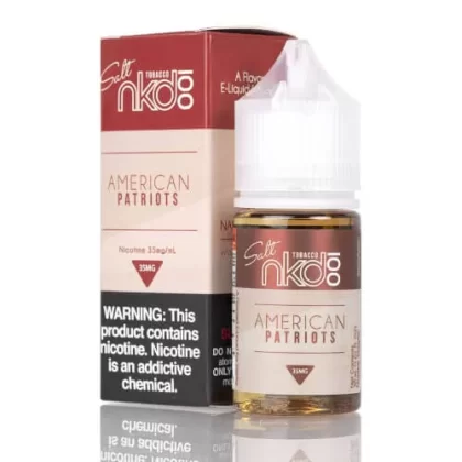 NKD 100 American Patriots Salt 30ml - Vape Product; Vape Product, Vape Product (48321B)