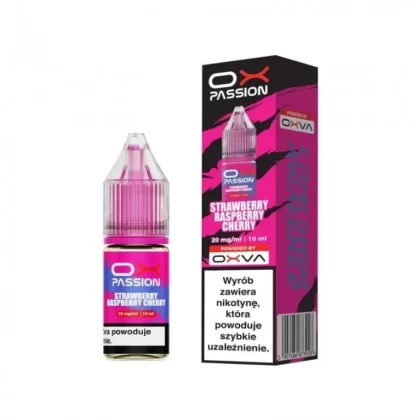 Liquid OXVA OX Passion Salt 10ml 20mg Strawberry Raspberry Cherry