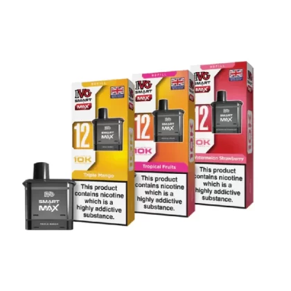 IVG Smart Max Strawberry Ice Refill Pack - Nicotine Strength#20mg