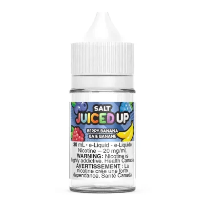 Juiced Up Salt-Nic E-Liquid – Berry Banana 30ml