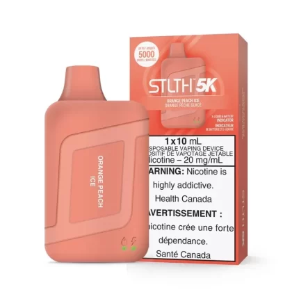 STLTH 5K Disposable Vape – Orange Peach Ice