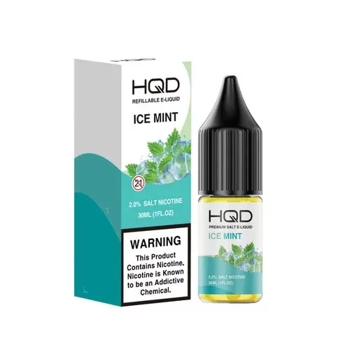 HQD Premium Salt Ice Mint 30ml E-Juice