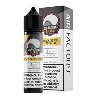 Air Factory Black Series Tobacco eJuice - Vape Product; Vape Product, Vape Product (523190)