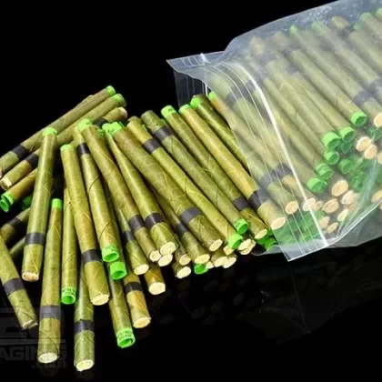 King Palm Bulk Rollie Size Wraps 180/Box