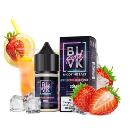 ICED BERRY LEMONADE SALT – BLVK PINK SERIES – BLVK UNICORN – 30ML - Vapebar Pk