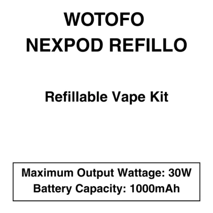 Geekvape – Wenax K1 Pod Starter Kit – Series 2 - Vape Product, Vape Product