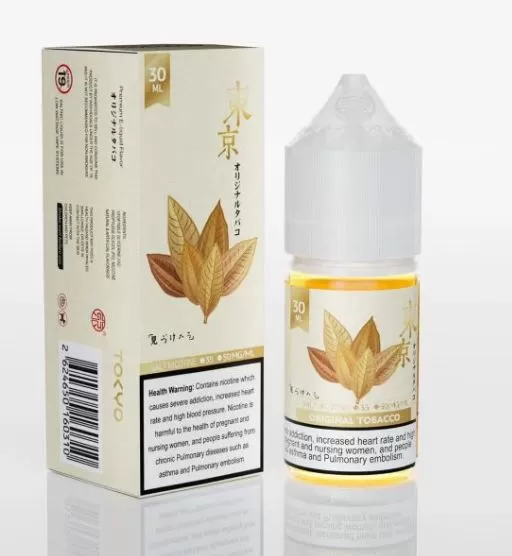 Tokyo Original Tobacco Saltnic 30ml - Image 2