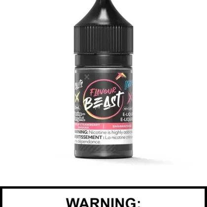 Str8 Up Strawberry Banana Iced by Flavour Beast Salts