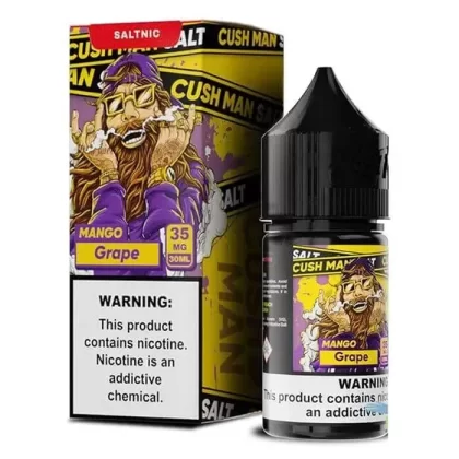 Cush Man Mango Grape Nicotine Salt by Nasty Juice - Size#30ml~Nicotine#35MG>50MG