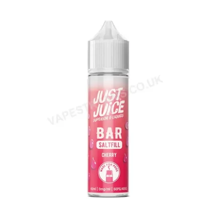 Just Juice Bar Cherry Saltfill E-Liquid - Vapestreams Co