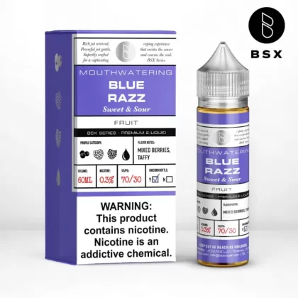 Glas BSX Blue Razz eJuice - Vape Product; Vape Product, Vape Product (00F90F) (00F90F)