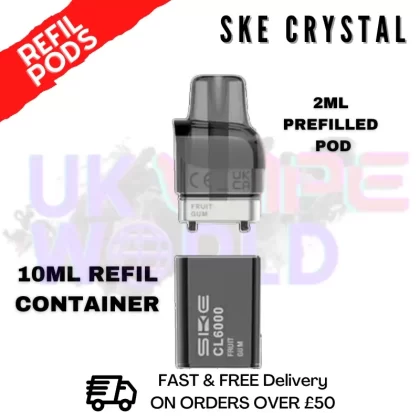 Fruit Gum SKE CL6000 Replacement Prefilled Pod