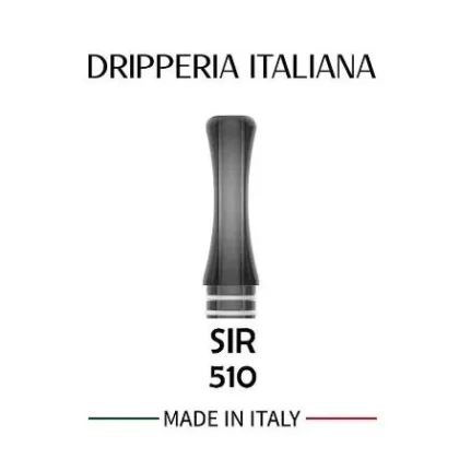 Drip Tip 510 SIR Gray PC – Dripperia Italiana