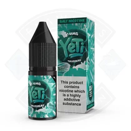 Yeti Salt – Blizzard Original 10ml E Liquid