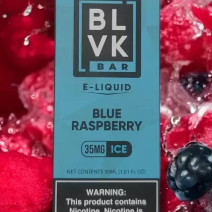 Blvk blue Raspberry ice 35 mg