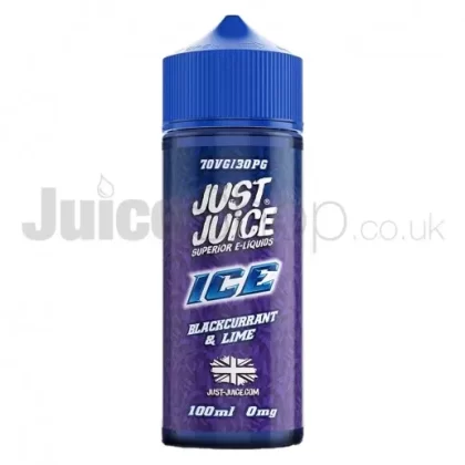 Blackcurrant & Lime Ice by Just Juice (100ml)