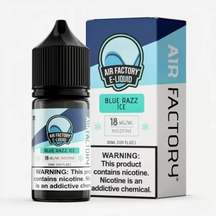 Blue Razz ICE SALT – Air Factory E-Liquids – 30mL 50%VG Vape - Vape Product; Vape Product, Vape Product (2ED5A7)