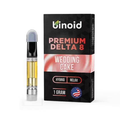 Binoid Delta 8 THC Vape Cartridge – Wedding Cake - Type#Vape Cartridge