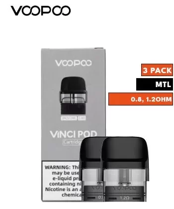 Voopoo Vinci Pod Cartridge - 1.2 Ohm / 2ml