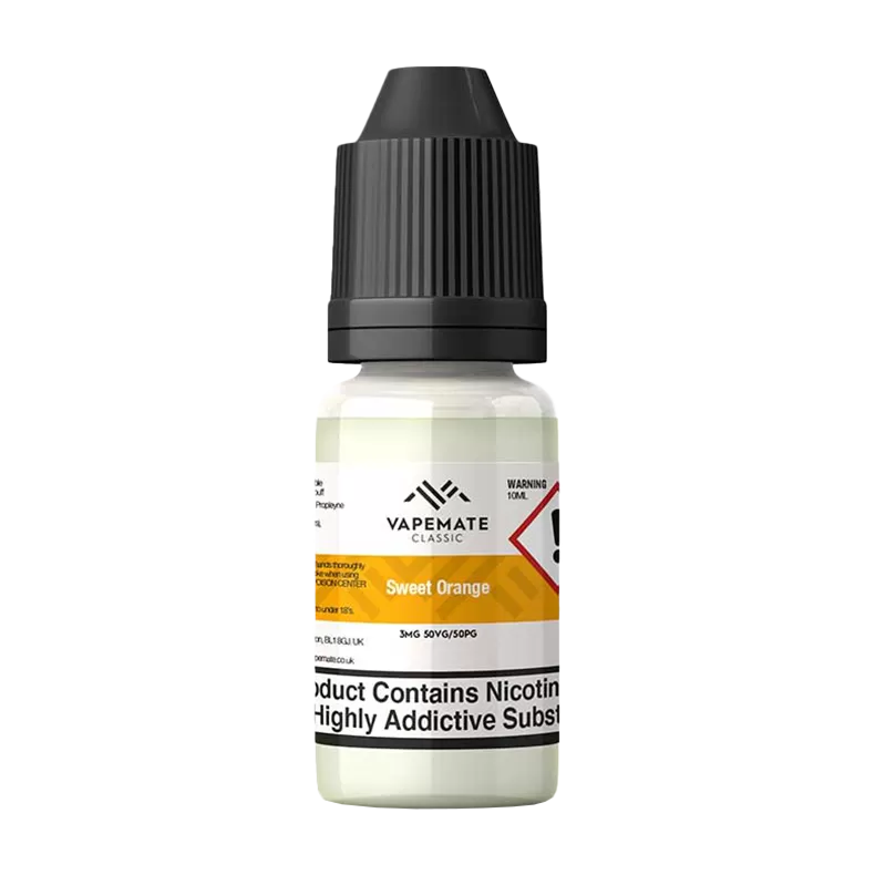 Vapemate Classic Sweet Orange 10ml - 12mg - Vape Product (93BAD4)