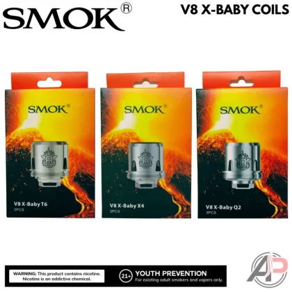 Smok V8 X-Baby Replacement Coils 3 Pack