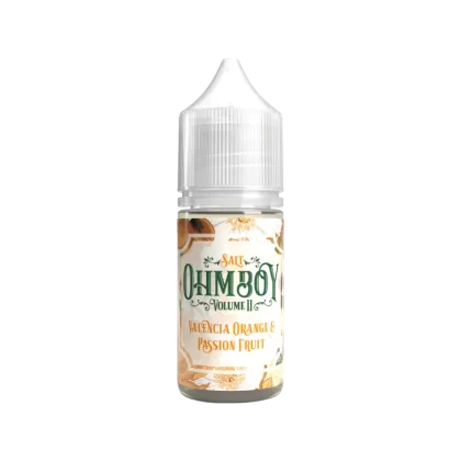Valencia Orange and Passion Fruit Nic Salt E-Liquid by Ohm Boy Volume II - 20MG