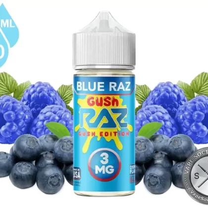 Blue Raz Gush Pod Juice x RAZ 100ml