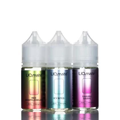 7 Daze Liqmate Nic Salt 30ml - 50mg - Georgia Peach