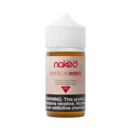 Naked 100 Tobacco - American Patriots - 60ML E-Liquid - 6MG