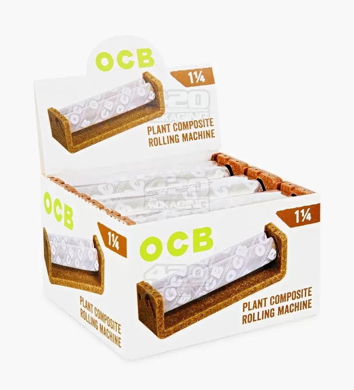 OCB | ‘Retail Display’ 1 1/4 Rolling Machine | 83mm – Plant Composite – 6 Count