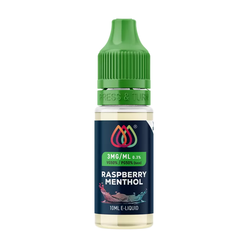 Raspberry Menthol E-Liquid by Aquavape - 10ml - Vape Product, Vape Product (5AC367)