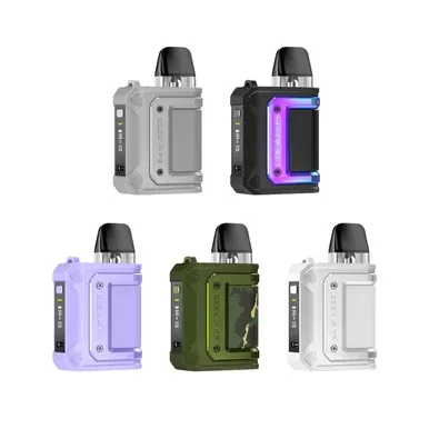 Geekvape Aegis Hero Q Pod System - Colors#Gray>Green>Purple>Rainbow>White>Black>Blue>Cyan>Wood Brown>Ocean Blue>Emerald Green>Snow Pink