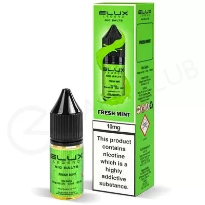Fresh Mint Nic Salt E-Liquid by Elux Legend - Ecigpremium