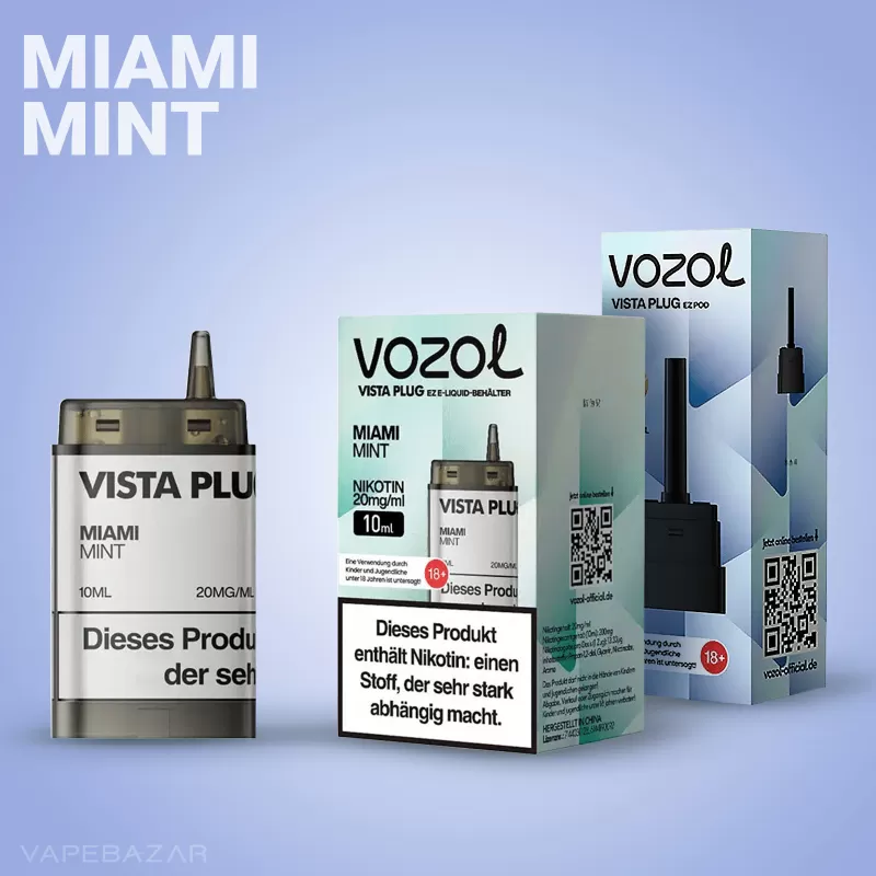 Vozol Vista Plug EZ Pod Set – Miami Mint - Image 2