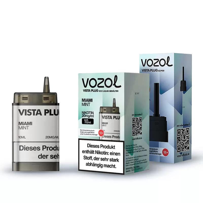 Vozol Vista Plug EZ Pod Set – Miami Mint - Image 3