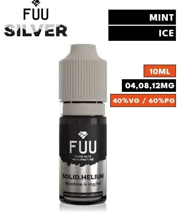 Solid Helium eLiquid by FUU Silver - 16mg / 10ml