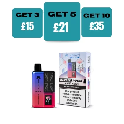 Hayati Rubik 7000 Puffs Prefilled Pod Kit - Fresh Mint