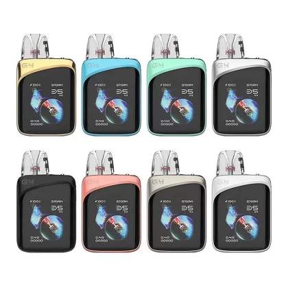 Uwell Caliburn G4 Pro Koko 35W Pod System Kit - Coral Pink, Cosmic Gray (D9FAAC)