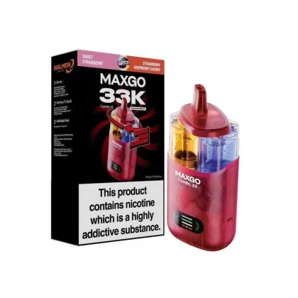 RELX MAXGO Combo 33K Pod Kit - Sweet Strawberry / Cherry Ice