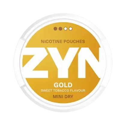 ZYN Gold Mini Dry Normal 3mg - Vape Store